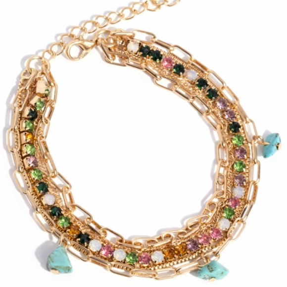 Solid Shimmer - Multi Bracelet - Picture 2 of 2